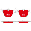 TRW | Bremsbelagsatz, Scheibenbremse | GDB1502DTE TRW | Bremsbelagsatz, Scheibenbremse | GDB1502DTE