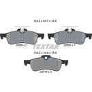 Textar | Bremsbelagsatz, Scheibenbremse | 2505401 Textar | Bremsbelagsatz, Scheibenbremse | 2505401