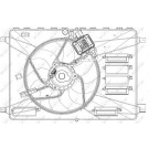 NRF | Lüfter, Motorkühlung | 47627