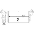 Mahle | Wärmetauscher, Innenraumheizung | AH 104 000S