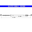 ATE | Seilzug, Feststellbremse | 24.3727-1060.2