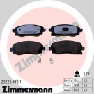 Zimmermann | Bremsbelagsatz, Scheibenbremse | 23225.970.1 Zimmermann | Bremsbelagsatz, Scheibenbremse | 23225.970.1