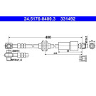 ATE | Bremsschlauch | 24.5176-0400.3