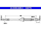 ATE | Bremsschlauch | 24.5308-0488.3