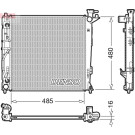 Denso | Kühler, Motorkühlung | DRM41007