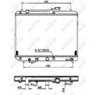 NRF | Kühler, Motorkühlung | 53208