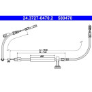 ATE | Seilzug, Feststellbremse | 24.3727-0470.2