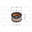 Valeo | Luftfilter | 585702