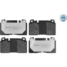 Meyle | Bremsbelagsatz, Scheibenbremse | 025 256 4316/PD Meyle | Bremsbelagsatz, Scheibenbremse | 025 256 4316/PD