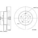 Metzger | Bremsscheibe | 6110300