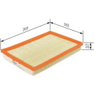 BOSCH F 026 400 415 Luftfilter BOSCH F 026 400 415 Luftfilter