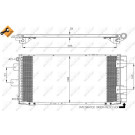 NRF | Kondensator, Klimaanlage | mit Trockner | 35436