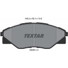 Textar | Bremsbelagsatz, Scheibenbremse | 2524601 Textar | Bremsbelagsatz, Scheibenbremse | 2524601