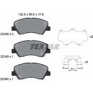Textar | Bremsbelagsatz, Scheibenbremse | 2534801