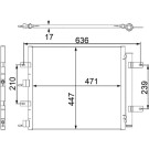 Mahle | Kondensator, Klimaanlage | AC 481 000S