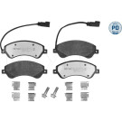 Meyle | Bremsbelagsatz, Scheibenbremse | 025 244 8518/PD Meyle | Bremsbelagsatz, Scheibenbremse | 025 244 8518/PD