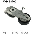 SKF | Spannrolle, Keilrippenriemen | VKM 38700