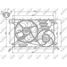 NRF | Lüfter, Motorkühlung | 47754