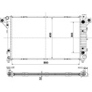 NRF | Kühler, Motorkühlung | 50248