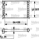 Valeo | Kühler, Motorkühlung | 730946