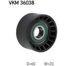 SKF | Umlenk-/Führungsrolle, Keilrippenriemen | VKM 36038