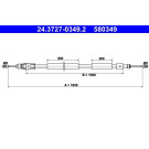 ATE | Seilzug, Feststellbremse | 24.3727-0349.2