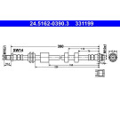 ATE | Bremsschlauch | 24.5162-0390.3