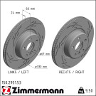 Zimmermann | Bremsscheibe | 150.2951.53