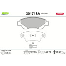 Valeo | Bremsbelagsatz, Scheibenbremse | 301718A Valeo | Bremsbelagsatz, Scheibenbremse | 301718A