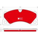 TRW | Bremsbelagsatz, Scheibenbremse | GDB1774DTE TRW | Bremsbelagsatz, Scheibenbremse | GDB1774DTE