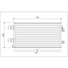 Valeo | Kondensator, Klimaanlage | 814003