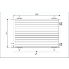 Valeo | Kondensator, Klimaanlage | 814366