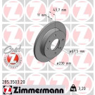 Zimmermann | Bremsscheibe | 285.3503.20