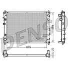 Denso | Kühler, Motorkühlung | DRM36012