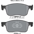 Textar | Bremsbelagsatz, Scheibenbremse | 2259301 Textar | Bremsbelagsatz, Scheibenbremse | 2259301