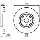 BOSCH | Bremsscheibe | 0 986 478 535