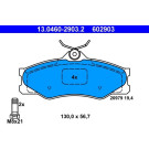 ATE | Bremsbelagsatz, Scheibenbremse | 13.0460-2903.2 ATE | Bremsbelagsatz, Scheibenbremse | 13.0460-2903.2