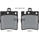 Textar | Bremsbelagsatz, Scheibenbremse | 2189803 Textar | Bremsbelagsatz, Scheibenbremse | 2189803