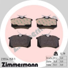 Zimmermann | Bremsbelagsatz, Scheibenbremse | 23554.150.1 Zimmermann | Bremsbelagsatz, Scheibenbremse | 23554.150.1