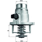 Mahle | Thermostat, Kühlmittel | TM 27 101