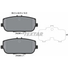 Textar | Bremsbelagsatz, Scheibenbremse | 2429801 Textar | Bremsbelagsatz, Scheibenbremse | 2429801