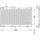 Denso | Kühler, Motorkühlung | DRM36021