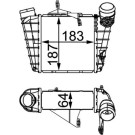 Mahle | Ladeluftkühler | CI 298 000S