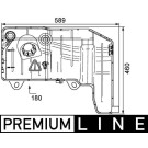 Mahle | Ausgleichsbehälter, Kühlmittel | CRT 55 000P