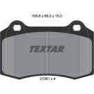 Textar | Bremsbelagsatz, Scheibenbremse | 2138102 Textar | Bremsbelagsatz, Scheibenbremse | 2138102