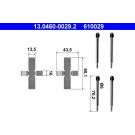 ATE | Zubehörsatz, Scheibenbremsbelag | 13.0460-0029.2