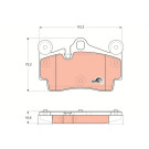 TRW | Bremsbelagsatz, Scheibenbremse | GDB1653 TRW | Bremsbelagsatz, Scheibenbremse | GDB1653