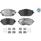 Meyle | Bremsbelagsatz, Scheibenbremse | 025 227 8218/PD Meyle | Bremsbelagsatz, Scheibenbremse | 025 227 8218/PD