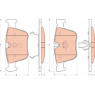 TRW | Bremsbelagsatz, Scheibenbremse | GDB1675 TRW | Bremsbelagsatz, Scheibenbremse | GDB1675