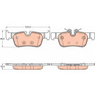 TRW | Bremsbelagsatz, Scheibenbremse | GDB2063